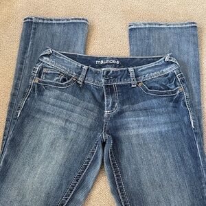 Maurices Women's Classic Blue Straight Leg Jeans